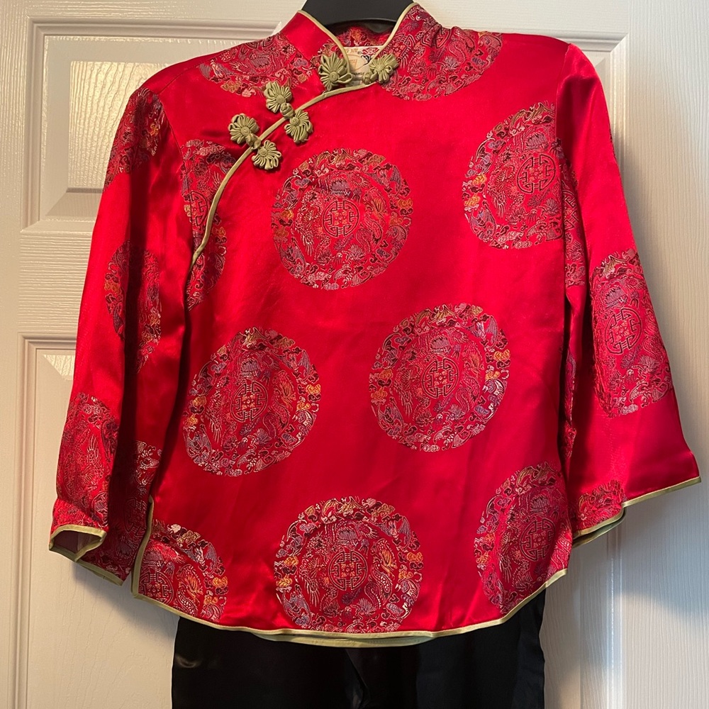 Vintage Chinese Tai Chi/Lounge pants set. Women’s Size M